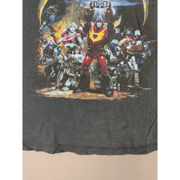 Vintage Y2K Transformers Movie Promo Shirt Cartoon Black Medium Rare Art Graphic - Picture 6 of 16